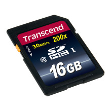 Transcend TS16GSDHC10 memory card Transcend TS16GSDHC10 memory card