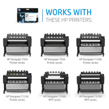 HP 727 130-ml Yellow DesignJet Ink Cartridge print head HP 727 130-ml Yellow DesignJet Ink Cartridge print head