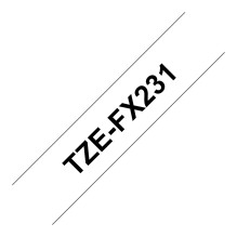 Brother TZE-FX231 label-making tape Brother TZE-FX231 label-making tape