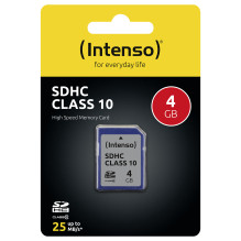 Intenso 4GB SDHC Intenso 4GB SDHC