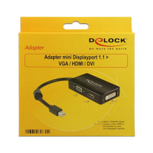 DeLOCK 0.16m DisplayPort / VGA + HDMI + DVI DeLOCK 0.16m DisplayPort / VGA + HDMI + DVI