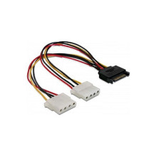 DeLOCK SATA 15pin 2x 4pin...