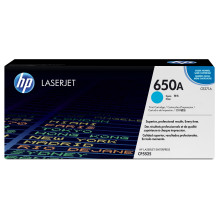 HP 650A Cyan Original LaserJet toner cartridge HP 650A Cyan Original LaserJet toner cartridge