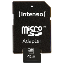 Intenso 4GB MicroSDHC Intenso 4GB MicroSDHC