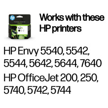 HP 62XL High Yield Black...