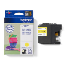 Brother LC221Y ink cartridge Brother LC221Y ink cartridge