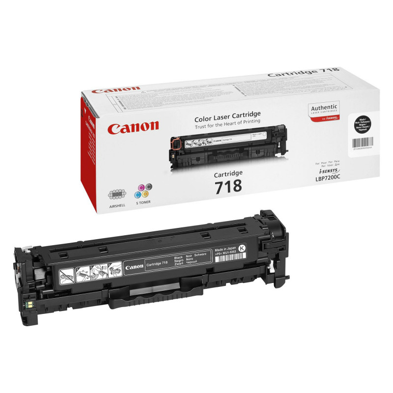Canon CRG-718 Bk toner cartridge
