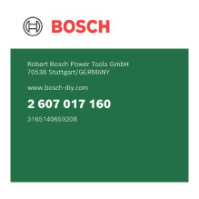 Bosch 2 607 017 160 screwdriver bit