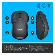 Logitech M220 Silent mouse