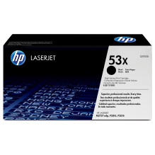 HP 53X High Yield Black Original LaserJet toner cartridge HP 53X High Yield Black Original LaserJet toner cartridge