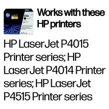 HP 64A Black Original LaserJet toner cartridge HP 64A Black Original LaserJet toner cartridge