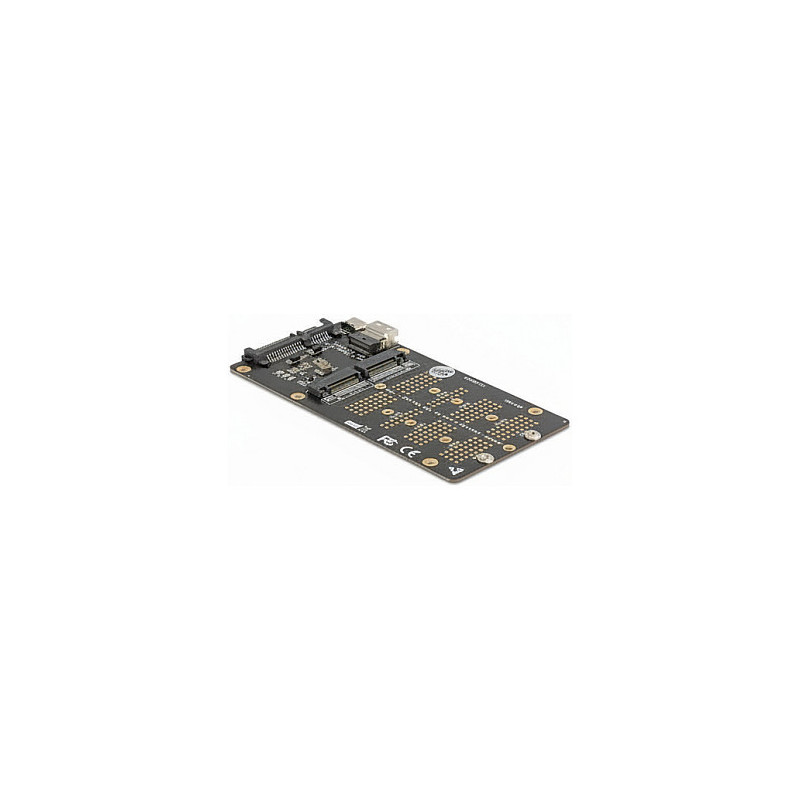 Converter M.2 Key M NVMe SSD to SFF-8654 and M.2 Key B SATA SSD to SATA
