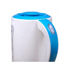 Adler AD 1244 electric kettle 2.5 L 2200 W white and blue Adler AD 1244 electric kettle 2.5 L 2200 W white and blue