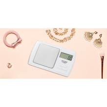 Adler AD 3161 kitchen scale White Rectangle Electronic personal scale