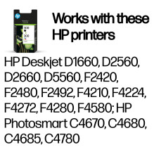 HP 300 2 juodų / trijų spalvų originalių rašalo kasečių pakuotė HP 300 2 juodų / trijų spalvų originalių rašalo kasečių pakuotė