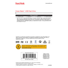 „SanDisk Cruzer Blade“ USB atmintinė „SanDisk Cruzer Blade“ USB atmintinė