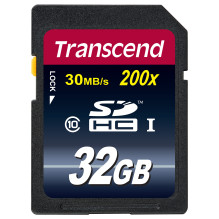 Transcend TS32GSDHC10 memory card