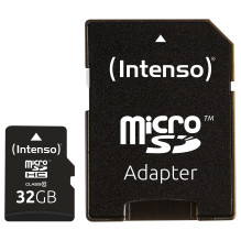 „Intenso“ 32 GB „MicroSDHC“ kortelė „Intenso“ 32 GB „MicroSDHC“ kortelė