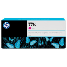 HP 771C 775 ml rausvos...