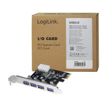 „LogiLink PC0057A“ sąsajos plokštės / adapteris „LogiLink PC0057A“ sąsajos plokštės / adapteris