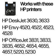 HP 302XL High Yield Black Original ink cartridge HP 302XL High Yield Black Original ink cartridge
