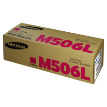 Samsung CLT-M506L High-Yield Magenta Original toner cartridge Samsung CLT-M506L High-Yield Magenta Original toner cartridge