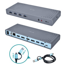 i-tec CADUAL4KDOCK laptop...