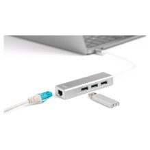 Digitus DA-70255 laptop dock / port replicator Digitus DA-70255 laptop dock / port replicator
