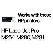 HP 203A geltona originali LaserJet tonerio kasetė