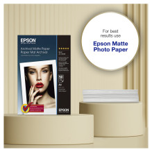 Epson Archival, DIN A4, 192 g/m² Epson Archival, DIN A4, 192 g/m²
