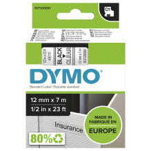 DYMO D1 Standard - Black on...