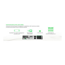 APC SMT3000RMI2UC uninterruptible power supply (UPS)