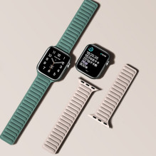 Magnetic Strap Magnetic Strap Bracelet for Apple Watch 38 / 40mm - Brown