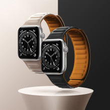 Magnetic Strap Magnetic Strap Bracelet for Apple Watch 38 / 40mm - Red