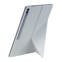 Atverčiamas dėklas su stovu Samsung Galaxy Tab S9 Ultra Smart Book Cover - baltas