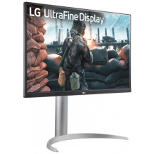 LG 27UP650K-W 27' IPS 16:9 sidabrinis