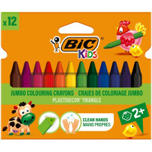 WAX CRAYONS PLASTIDECOR...