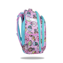 Backpack CoolPack Happy Donuts, blue / pink