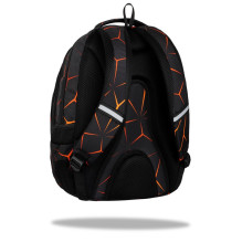 Backpack CoolPack Drafter Lava, black / orange
