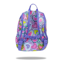 School backpack CoolPack Hearts F049832, pink
