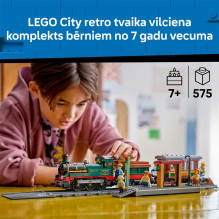 CONSTRUCTION ANCIENT STEAM LOCOMOTIVE 60511 CONSTRUCTION ANCIENT STEAM LOCOMOTIVE 60511