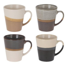 MUG 3 COLOURS 4 DIFFERENT DESIGNS 300ML