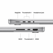 Apple MacBook Pro 14" M5 24GB 1TB SSD sidabrinis ENG MDE64ZE / A
