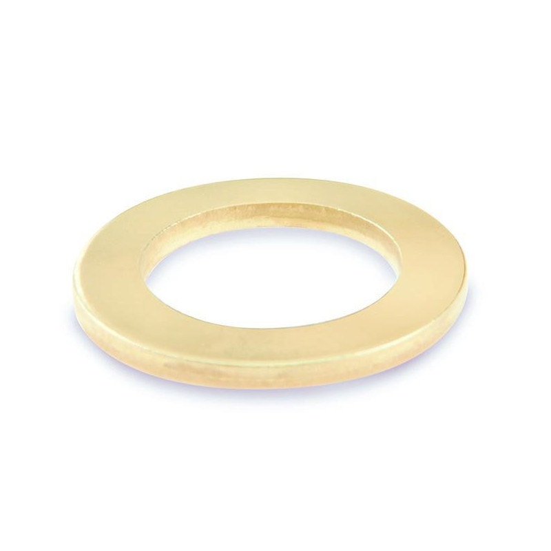 WASHERS 10X16X2 BRASS PLAT(DOORS) / 18PCS