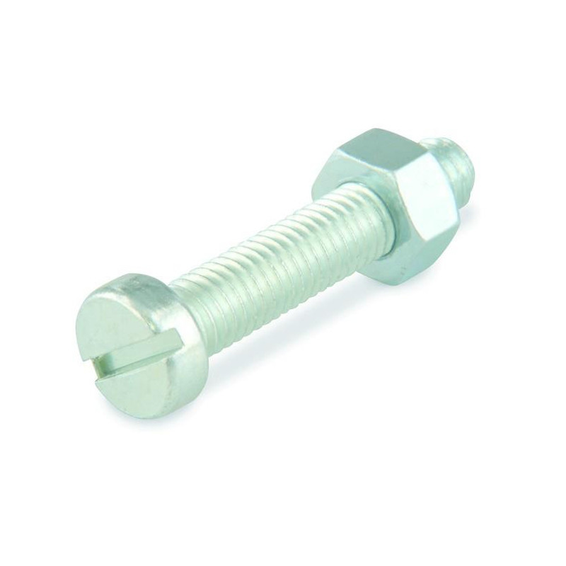 MACHINE SCREW M 5X50 ZINC DIN84 / 6PCS
