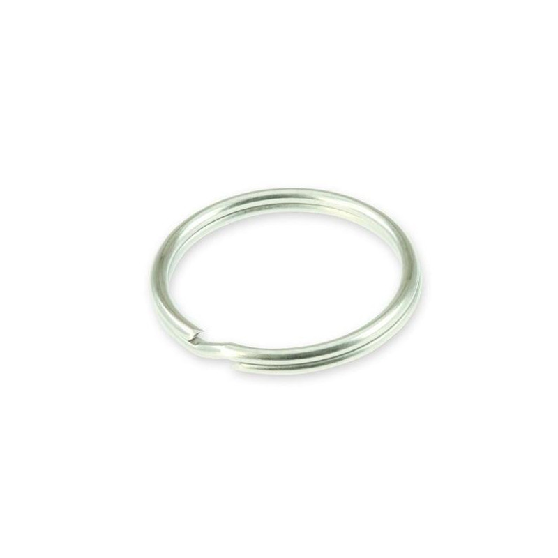 WIRE KEY RING 30 NICKEL PLAT / 3PCS