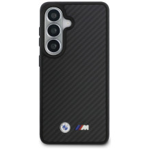 BMW M Kevlar Logo MagSafe Case for Samsung Galaxy S26 - Black