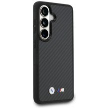 BMW M Kevlar Logo MagSafe Case for Samsung Galaxy S26 - Black