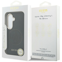 „Etui Guess“ perforuotas logotipas „MagSafe“ ir „Samsung Galaxy S26“ – puikus