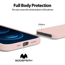 Mercury Pure Magsafe Silicon Case for Apple iPhone 16e / 17e rose gold